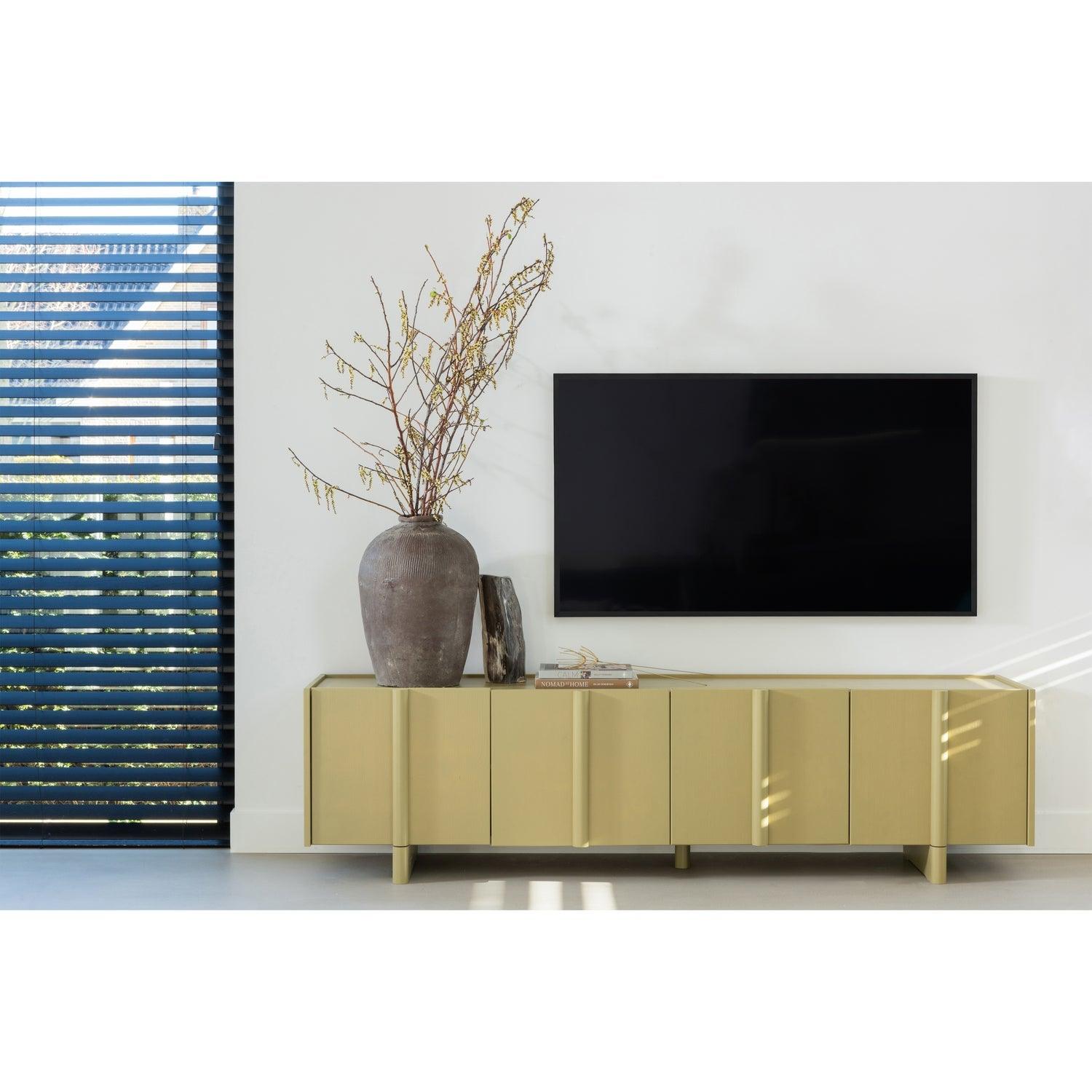 BASU TV UNIT PINE MOSS [fsc] - PARIS14A.RO