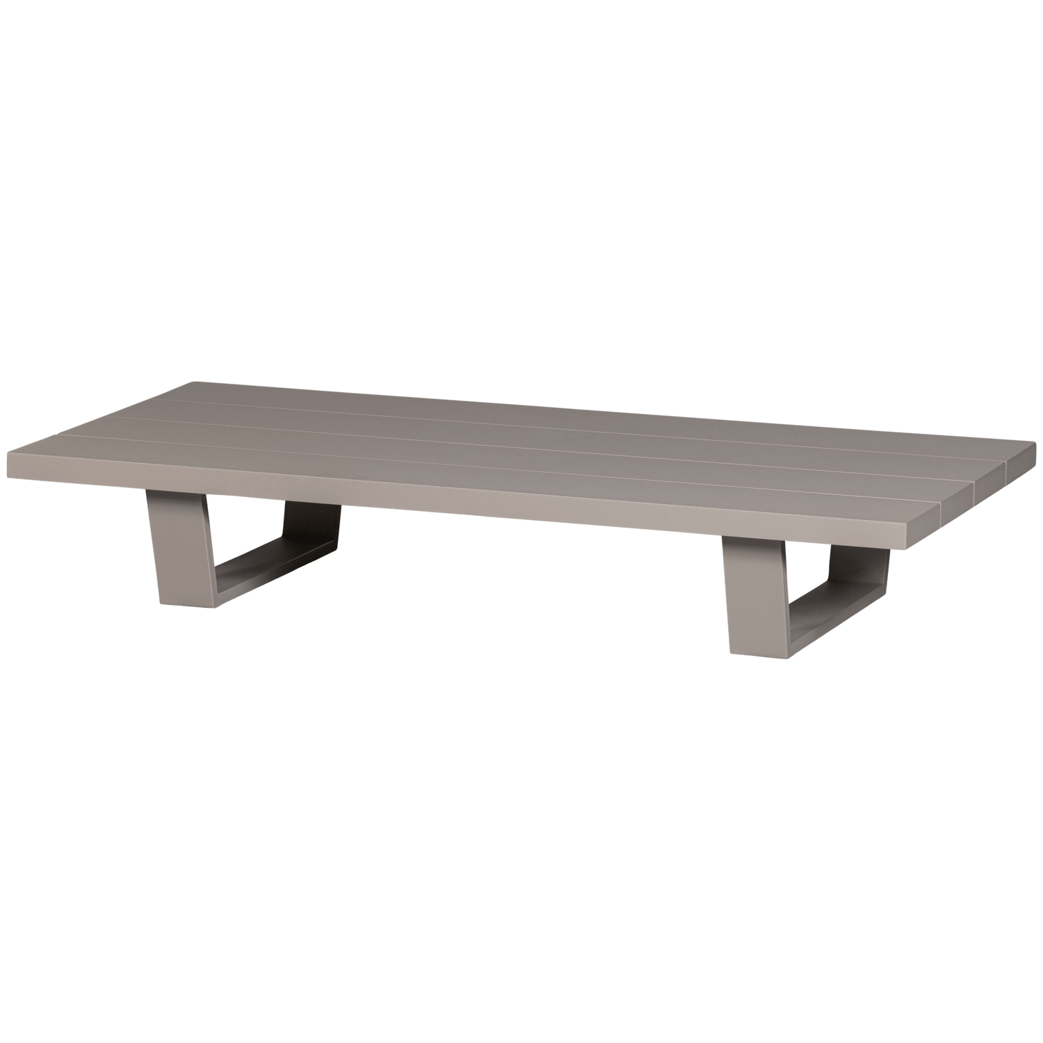 BEAR COFFEE TABLE OUTDOOR ALUMINIUM SAND - PARIS14A.RO