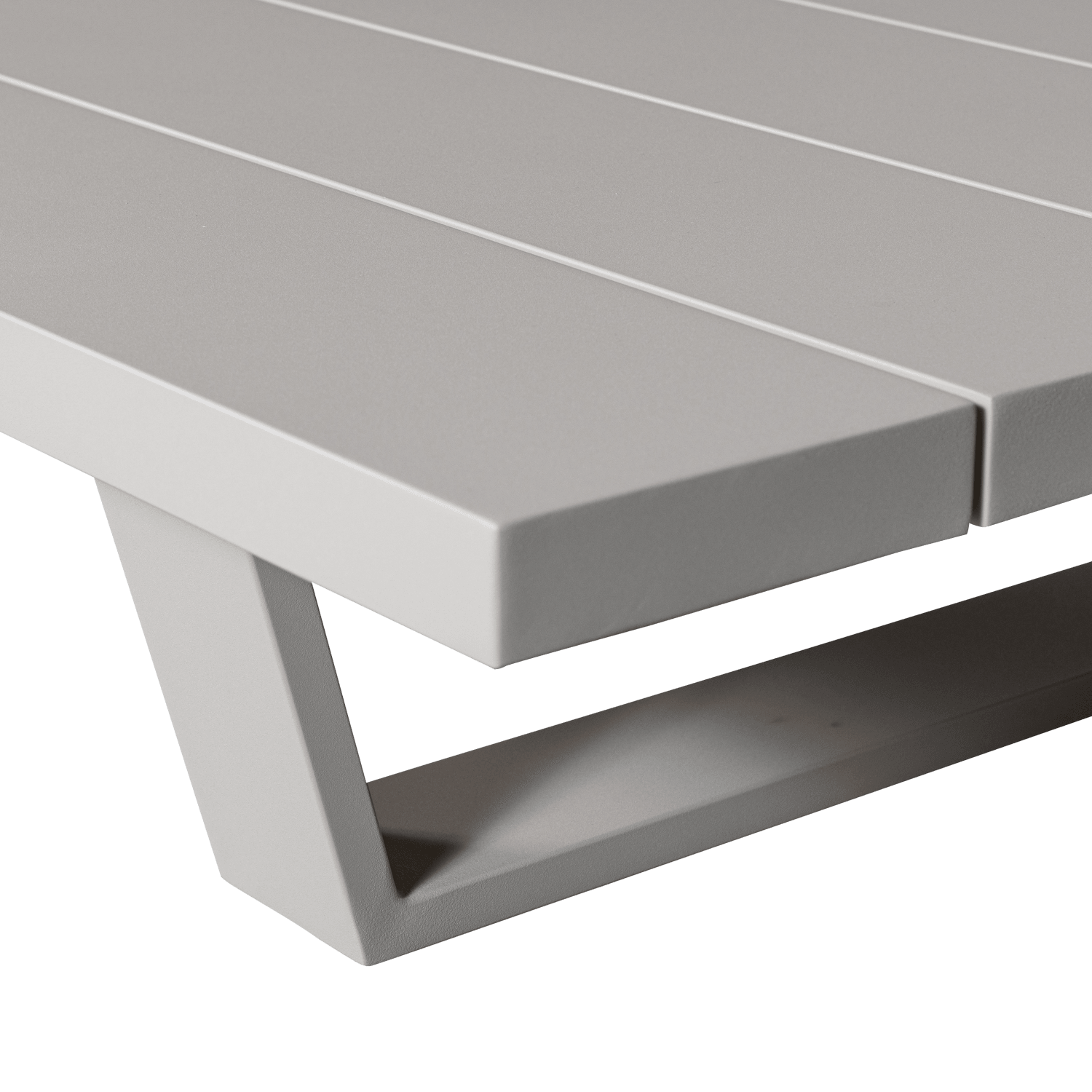 BEAR COFFEE TABLE OUTDOOR ALUMINIUM SAND - PARIS14A.RO