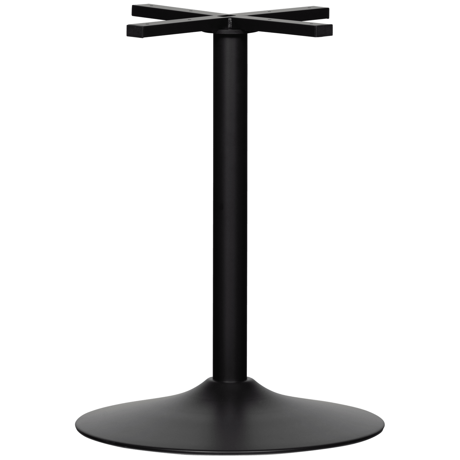 BISTRO ROUND TUBE LEG METAL BLACK 72xØ54CM - PARIS14A.RO