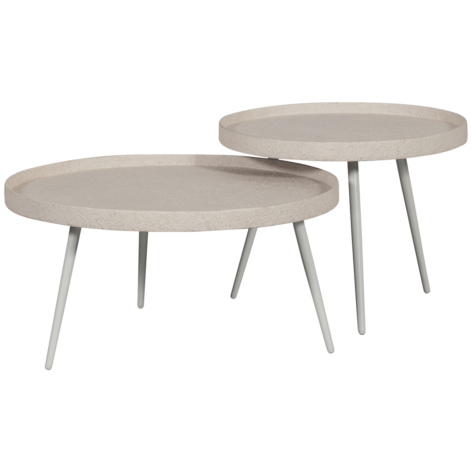 BOUNDS SIDETABLE L WOOD/METAL NATURAL 44xØ58 - PARIS14A.RO