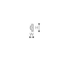 BRAU DECORATIV POLIURETAN SP2 22X9X2000 - PARIS14A.RO