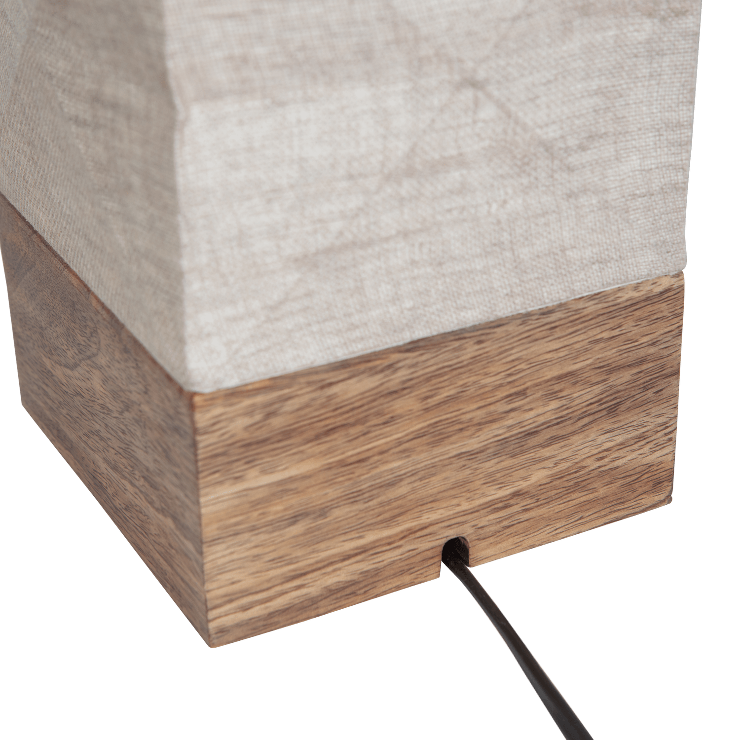 BRETT TABLE LAMP PAPER/WOOD NATURAL - PARIS14A.RO