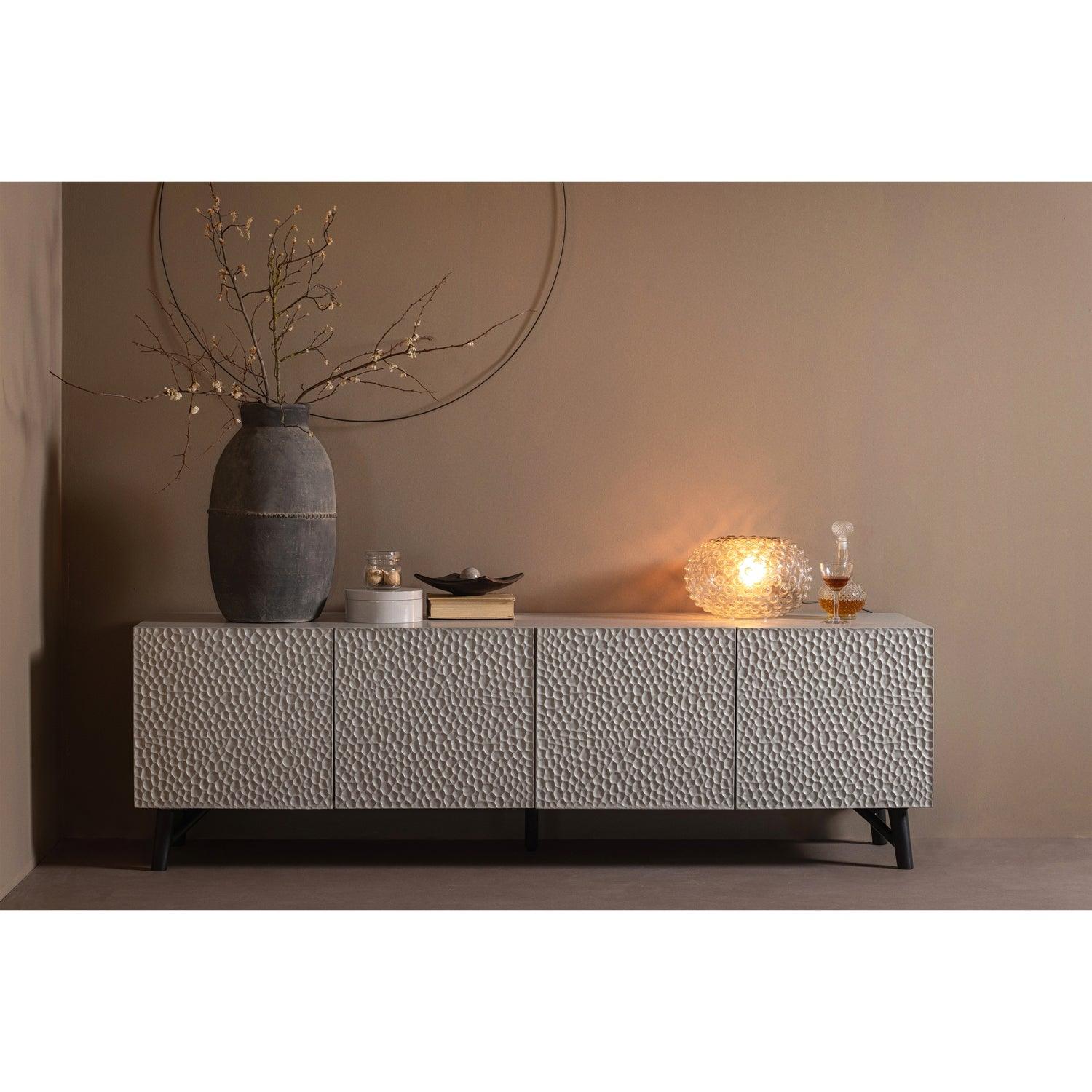 CARVED ORGANIC TV UNIT MIST - PARIS14A.RO