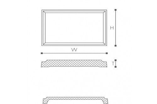 CHEIE DE BOLTA FEREASTRA BA10 LIGHT 250X375X45 - PARIS14A.RO