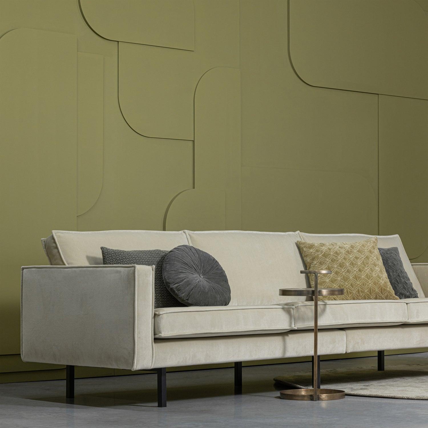 CHERISH CUSHION VELVET KHAKI 50x50CM - PARIS14A.RO