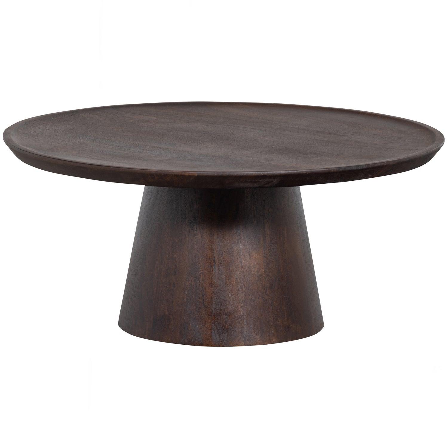 COFFEE A GOGO SIDETABLE MANGO WOOD WALNUT - PARIS14A.RO