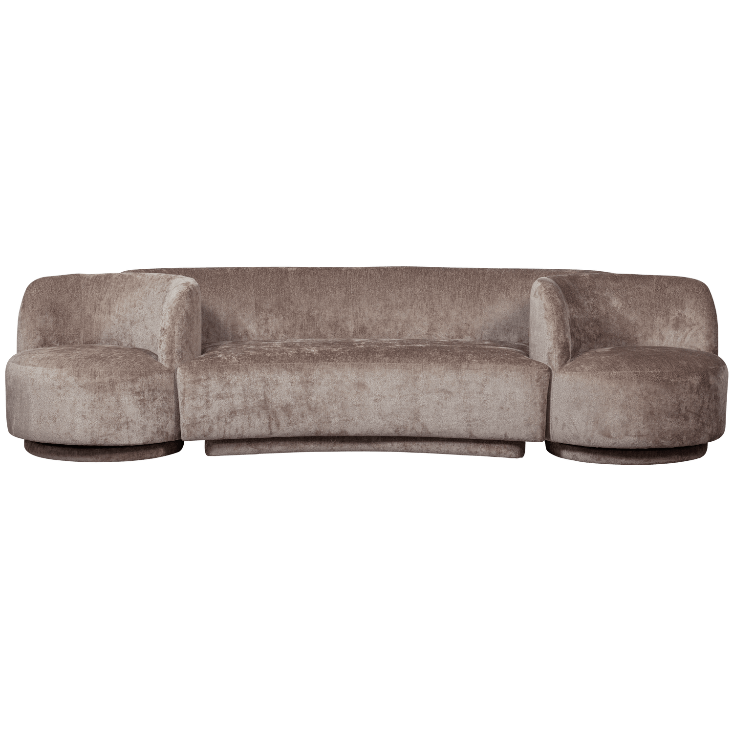 COMBI-POPULAR: SOFA + ARMCHAIRS TAUPE - PARIS14A.RO