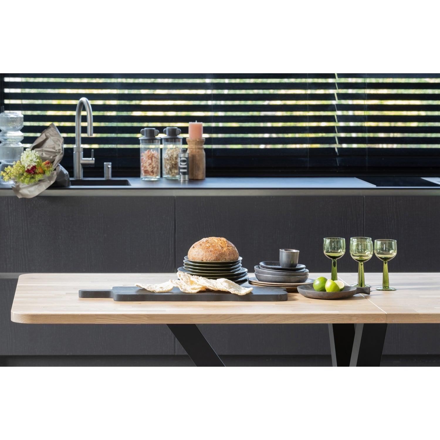 COMBI-TABLO: XL TABLE TOP OAK 240X100 & ZEELAND LEG [fsc] - PARIS14A.RO