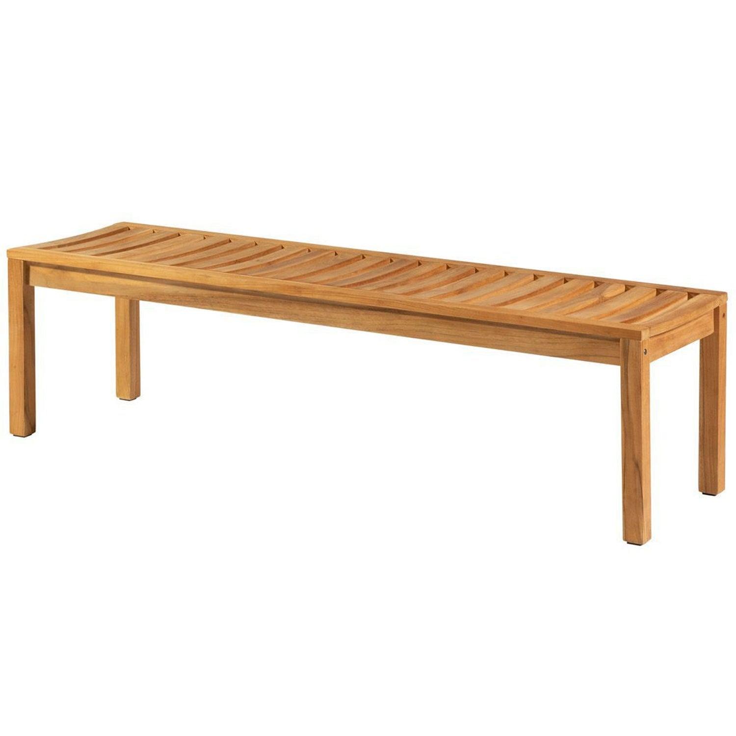 COMFORT 3-SEATER GARDEN BENCH TEAK - PARIS14A.RO