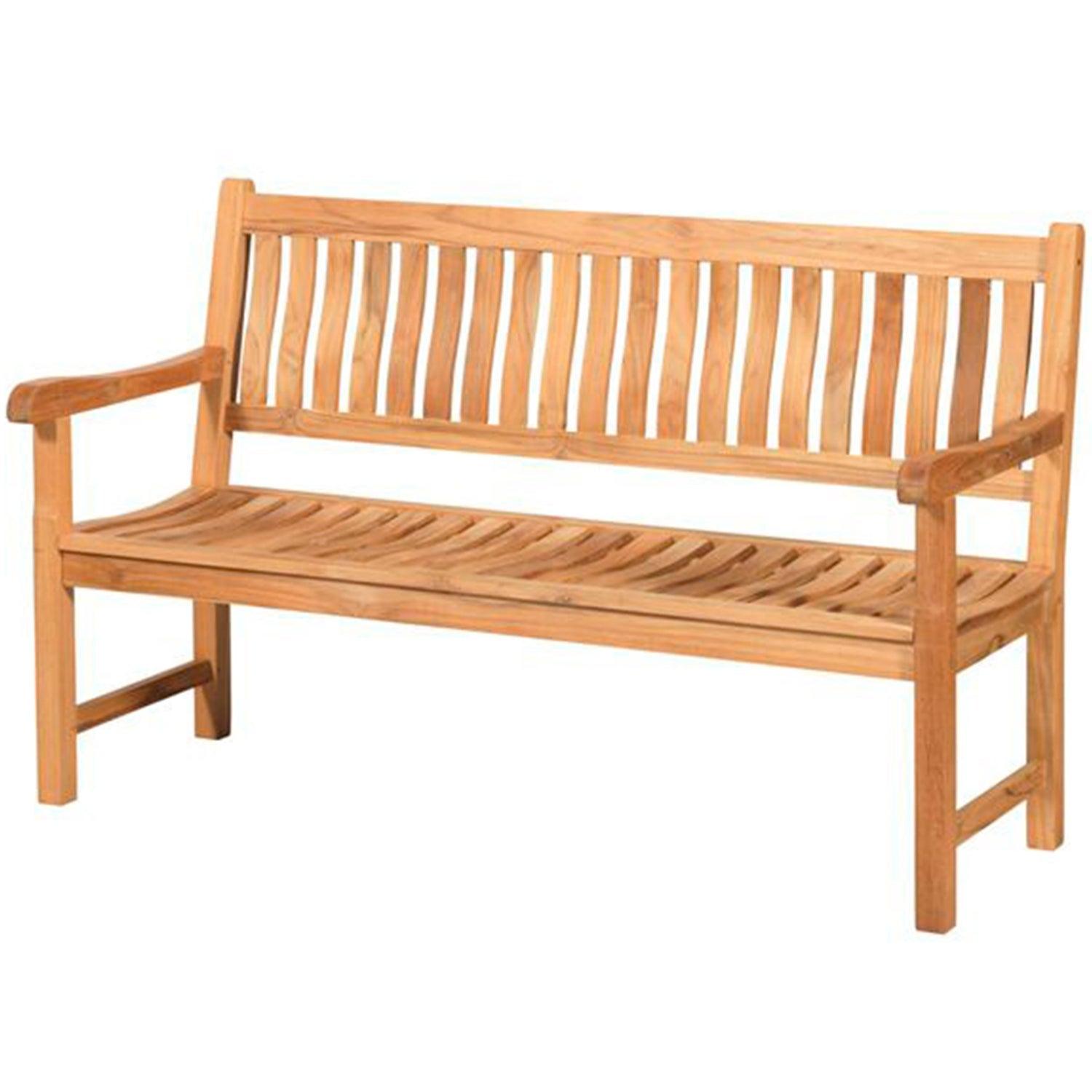 COMFORT GARDEN BENCH 3-SEATER TEAK - PARIS14A.RO