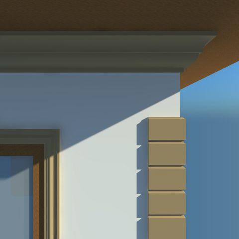 CORNISA DECORATIVA EXTERIOR NC121 250X200X2000 - PARIS14A.RO