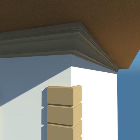 CORNISA DECORATIVA EXTERIOR NC137 280X150X2000 - PARIS14A.RO
