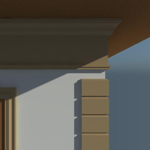 CORNISA DECORATIVA EXTERIOR NC142 515X140X2000 - PARIS14A.RO