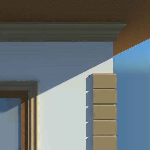 CORNISA DECORATIVA EXTERIOR NC158 200X127X2000 - PARIS14A.RO