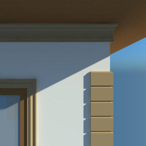 CORNISA DECORATIVA EXTERIOR NC159 220X80X2000 - PARIS14A.RO