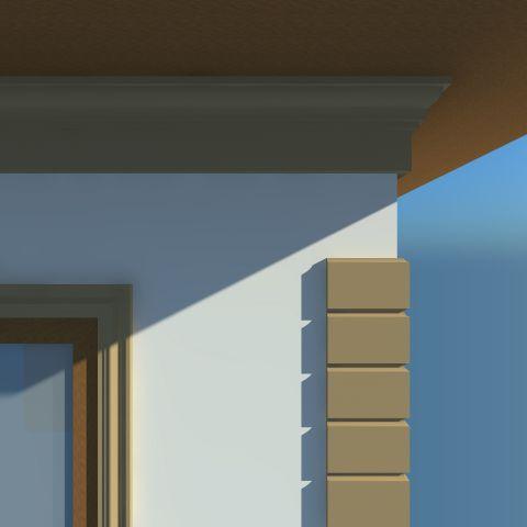 CORNISA DECORATIVA EXTERIOR NC167 300X140X2000 - PARIS14A.RO