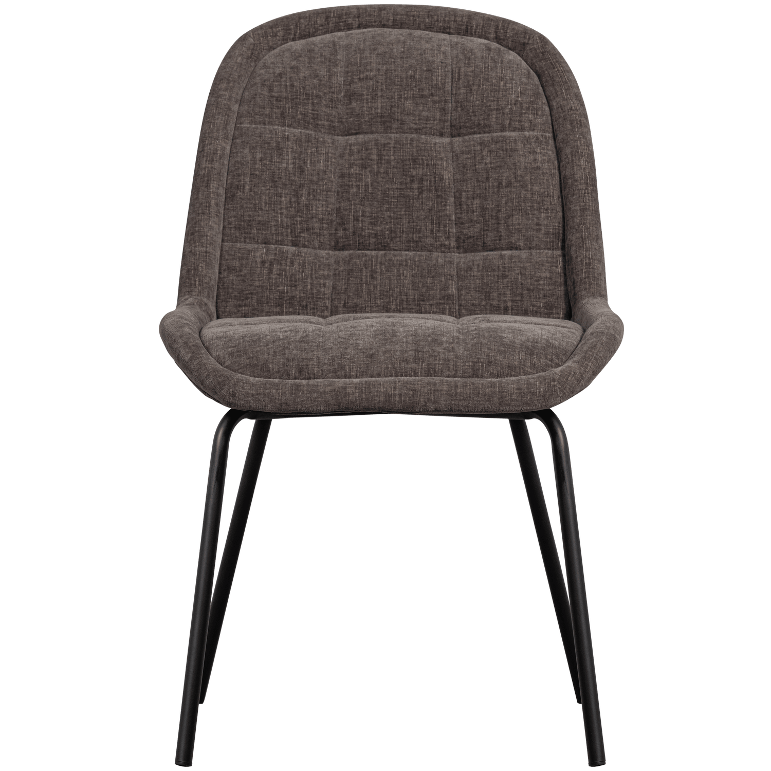 CRATE DINING CHAIR GLOSSY VELVET WARM GREY - PARIS14A.RO