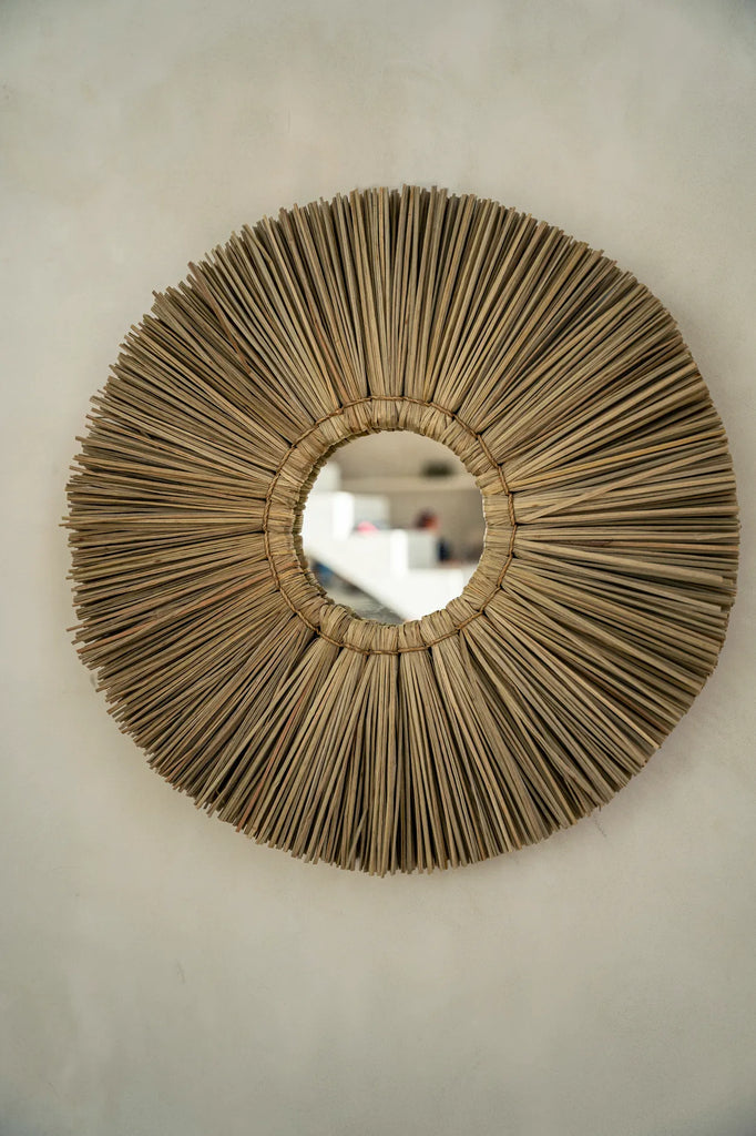 Oglinda decorativa - Natural - S
