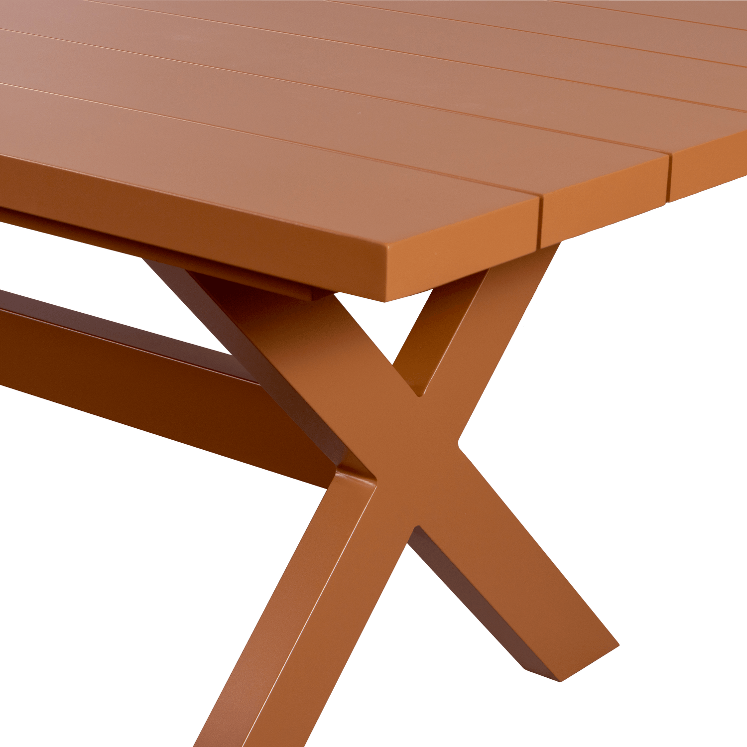 DELTA PICKNICK GARDEN table ALUMINIUM TERRA 220x100CM - PARIS14A.RO