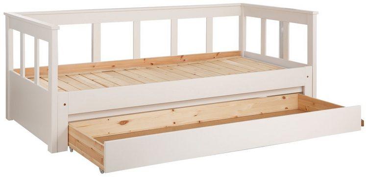 Deze PINO-combinatie bestaat uit een PINO uitschuif-kajuitbed wit en een PINO lade uitschuif-kajuitbed wit - PARIS14A.RO