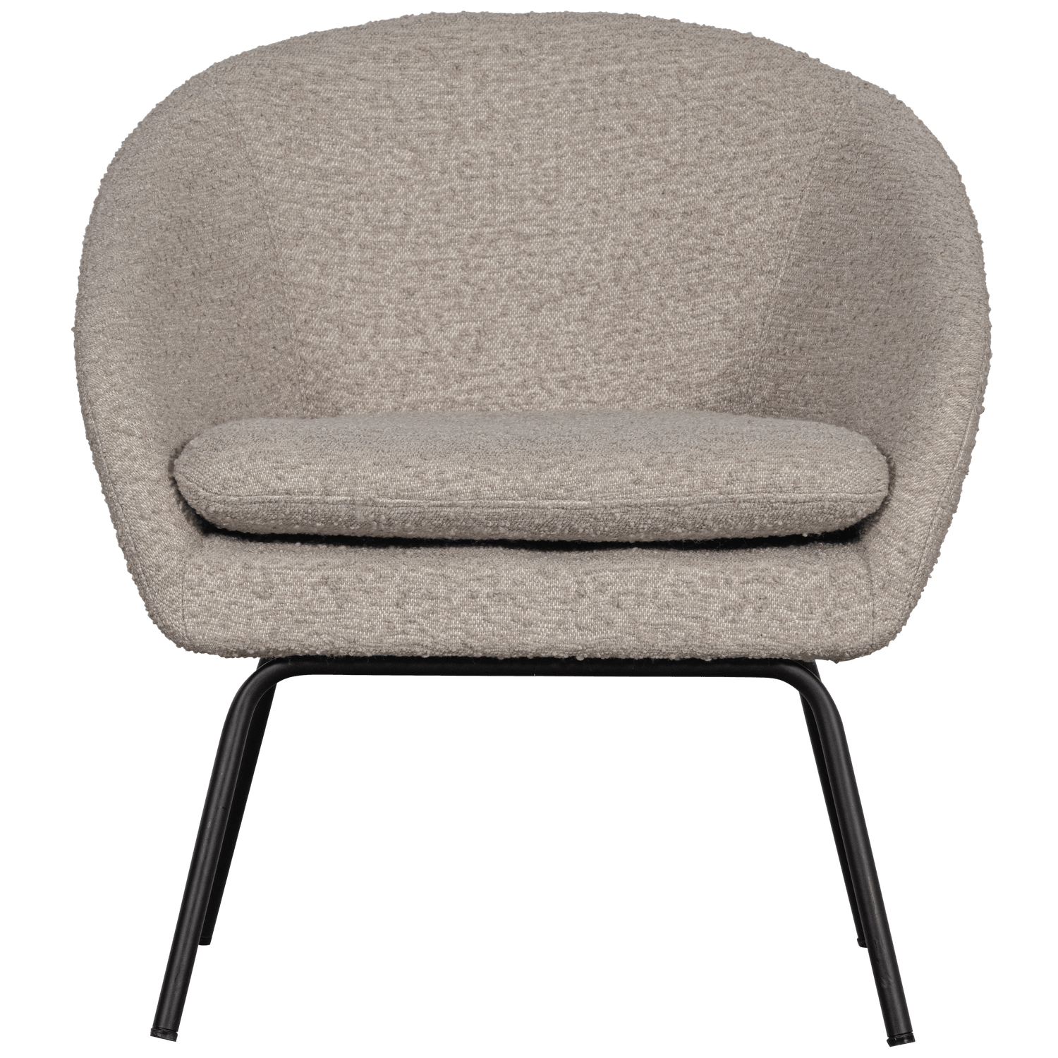 DITTE ARMCHAIR BOUCLÉ GREIGE - PARIS14A.RO