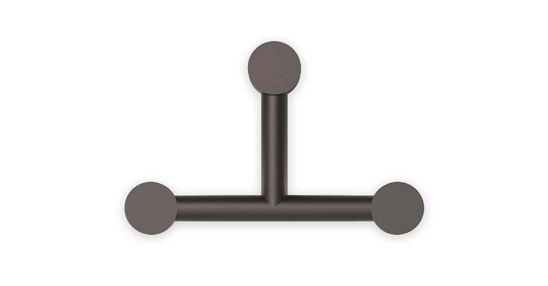 Robin aplică Rigoberta Indirect 27k Trio fier, acrilic Negru mat 12.4W, 1840Lm, 2700K, 45x9x29 cm