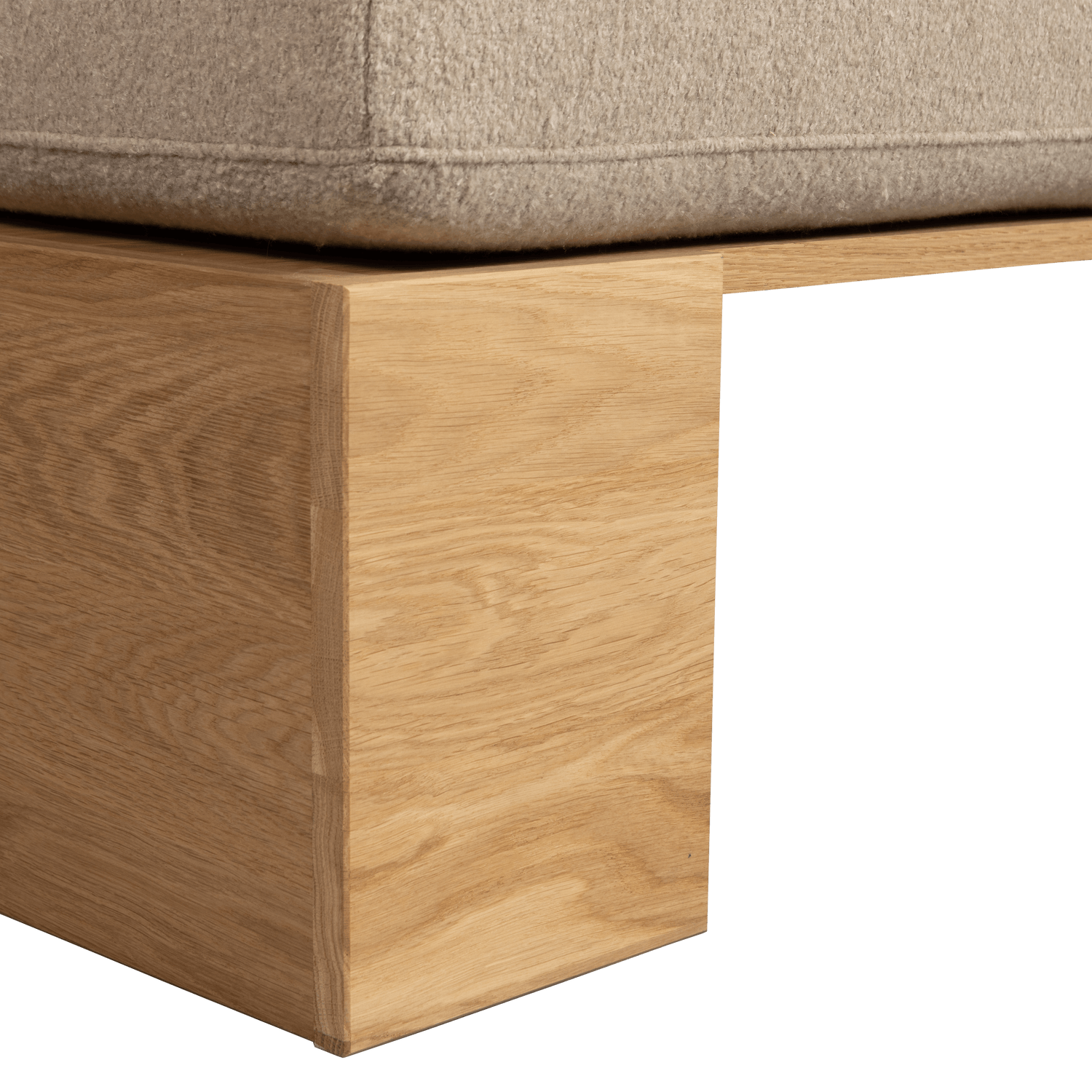 EAT UP WALL BENCH OAK NATURAL MATT INCLUDING CUSHIONS [fsc] - PARIS14A.RO
