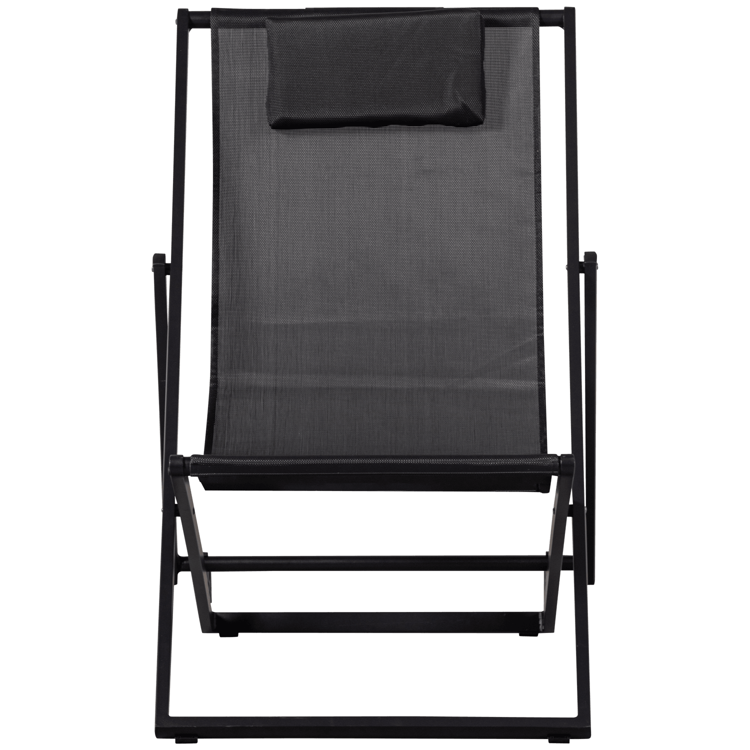 ESPER BEACH CHAIR GARDEN BLACK - PARIS14A.RO