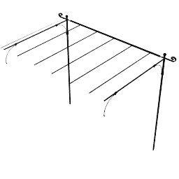 Extensie de pergola de sine statatoare pentru acoperis plat Solaire - Unopiù - PARIS14A.RO