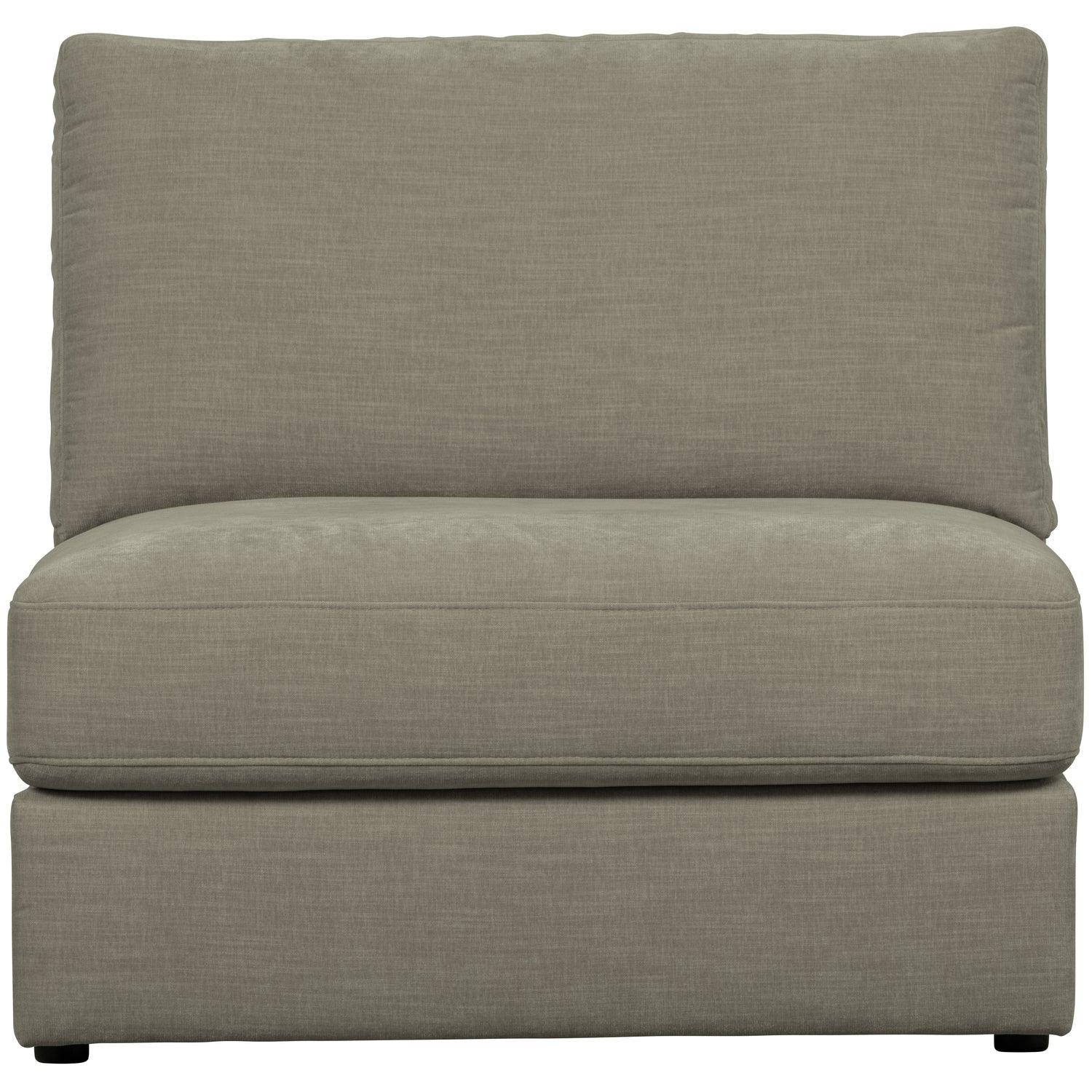 FAMILY 1-SEAT ELEMENT WITHOUT ARM WARM GREY - PARIS14A.RO