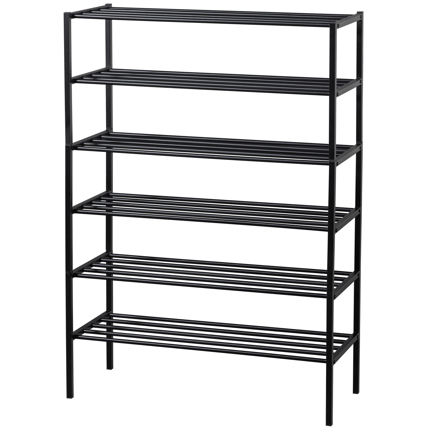 FERRO SHOE RACK STACK OF 3 METAL BLACK - PARIS14A.RO