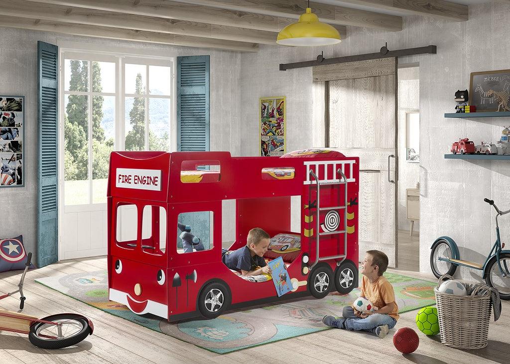 FIRE TRUCK BUNK BED * - PARIS14A.RO