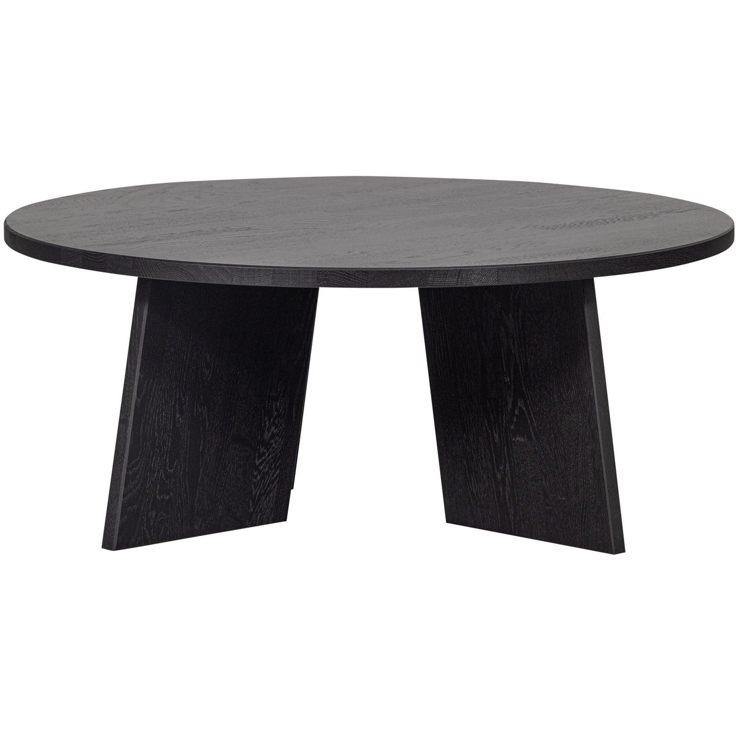 FRIES COFFEE TABLE OAK BLACKNIGHT O90CM [fsc] - PARIS14A.RO