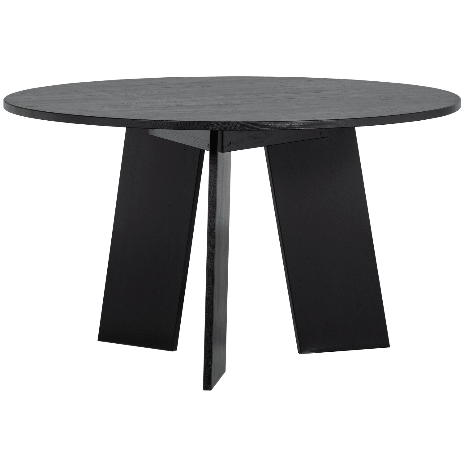 FRIES DINING TABLE OAK BLACKNIGHT O129CM [fsc] - PARIS14A.RO