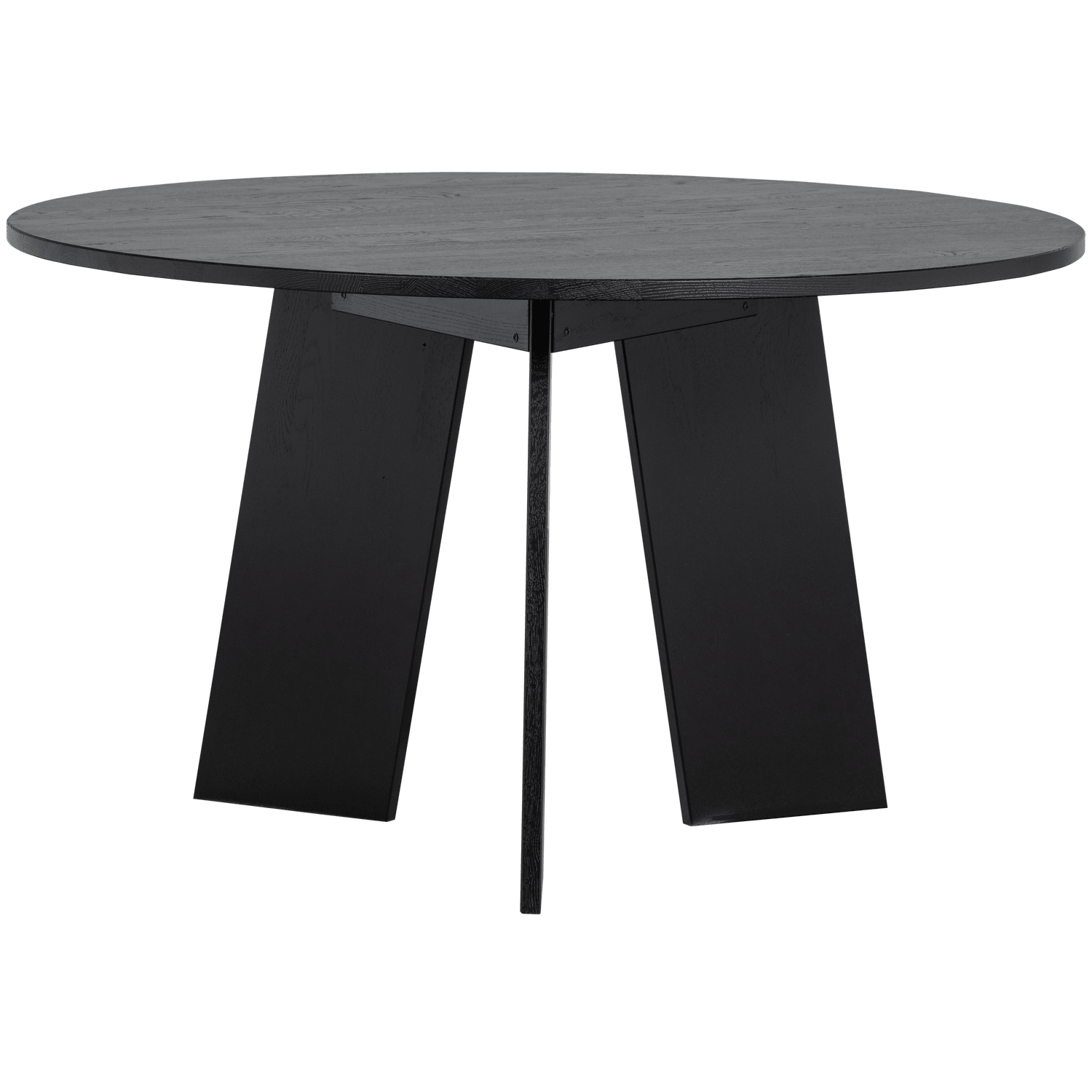 FRIES DINING TABLE OAK BLACKNIGHT O129CM [fsc] - PARIS14A.RO