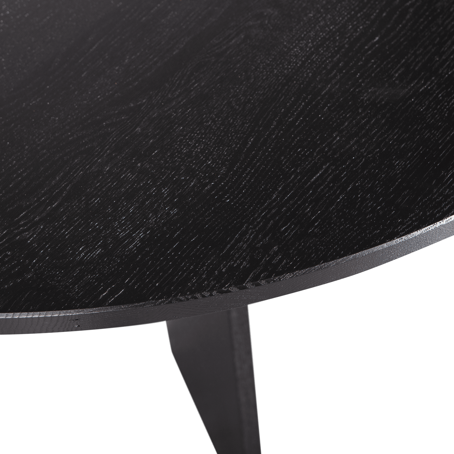 FRIES DINING TABLE OAK BLACKNIGHT O129CM [fsc] - PARIS14A.RO