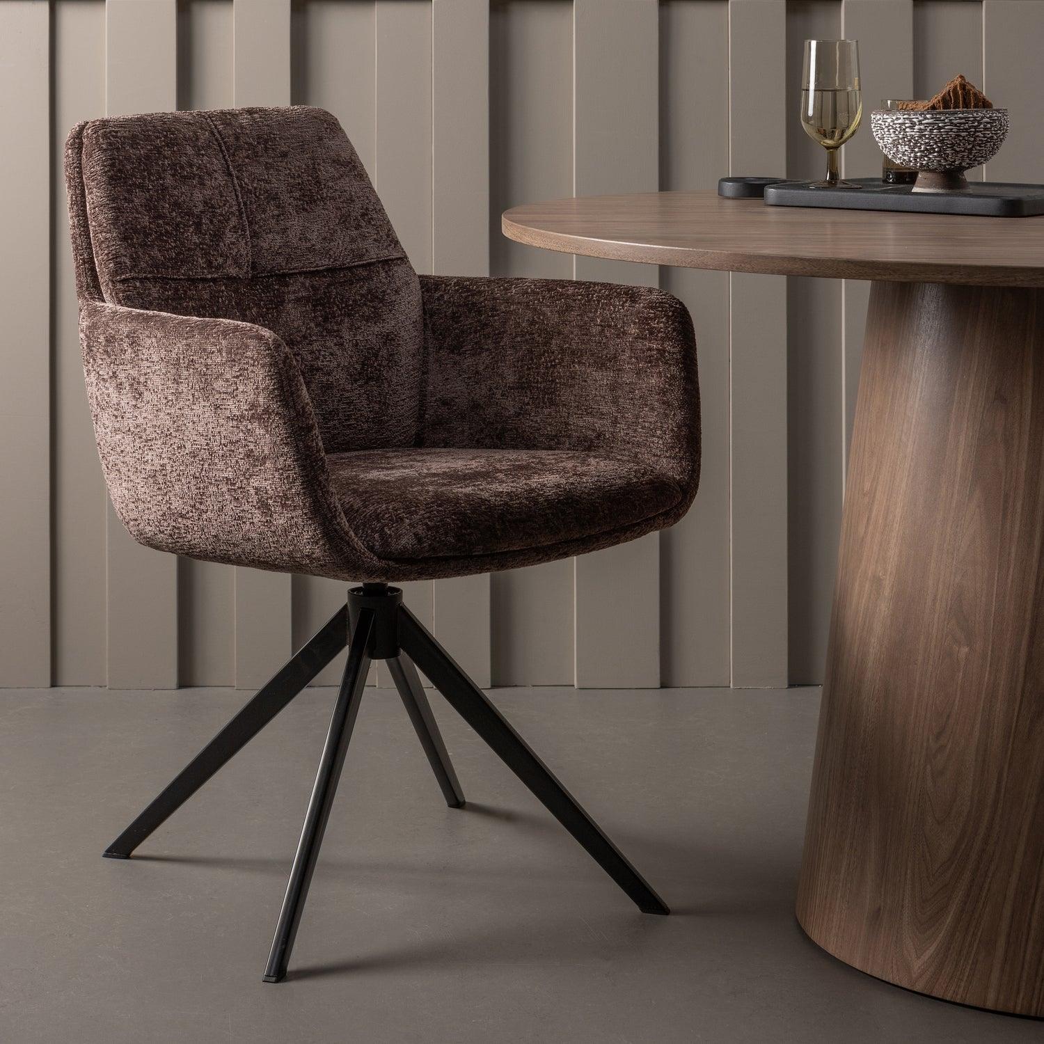 GRANT DINING CHAIR COFFEE - PARIS14A.RO