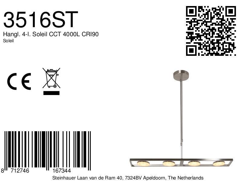 Hangl. 4-l. Soleil CCT 4000L CRI90 - Hangl. 4-l. Soleil CCT 4000L CRI90 - PARIS14A.RO