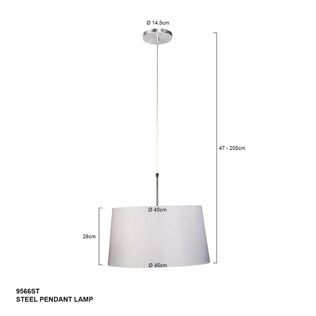 Lustra Sparkled Light 3602ST+K1066PS Staal-Sizoflor Zilver - PARIS14A.RO