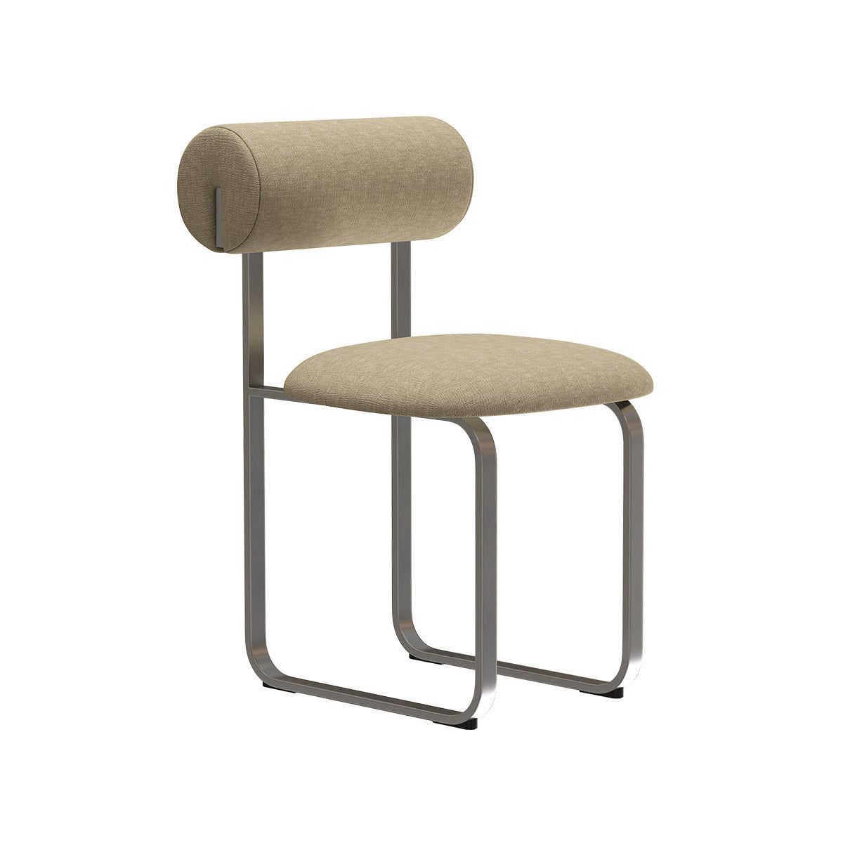 NORR11 scaun Hippo Steel full tapitat | otel inoxidabil | 47x59xh79 cm
