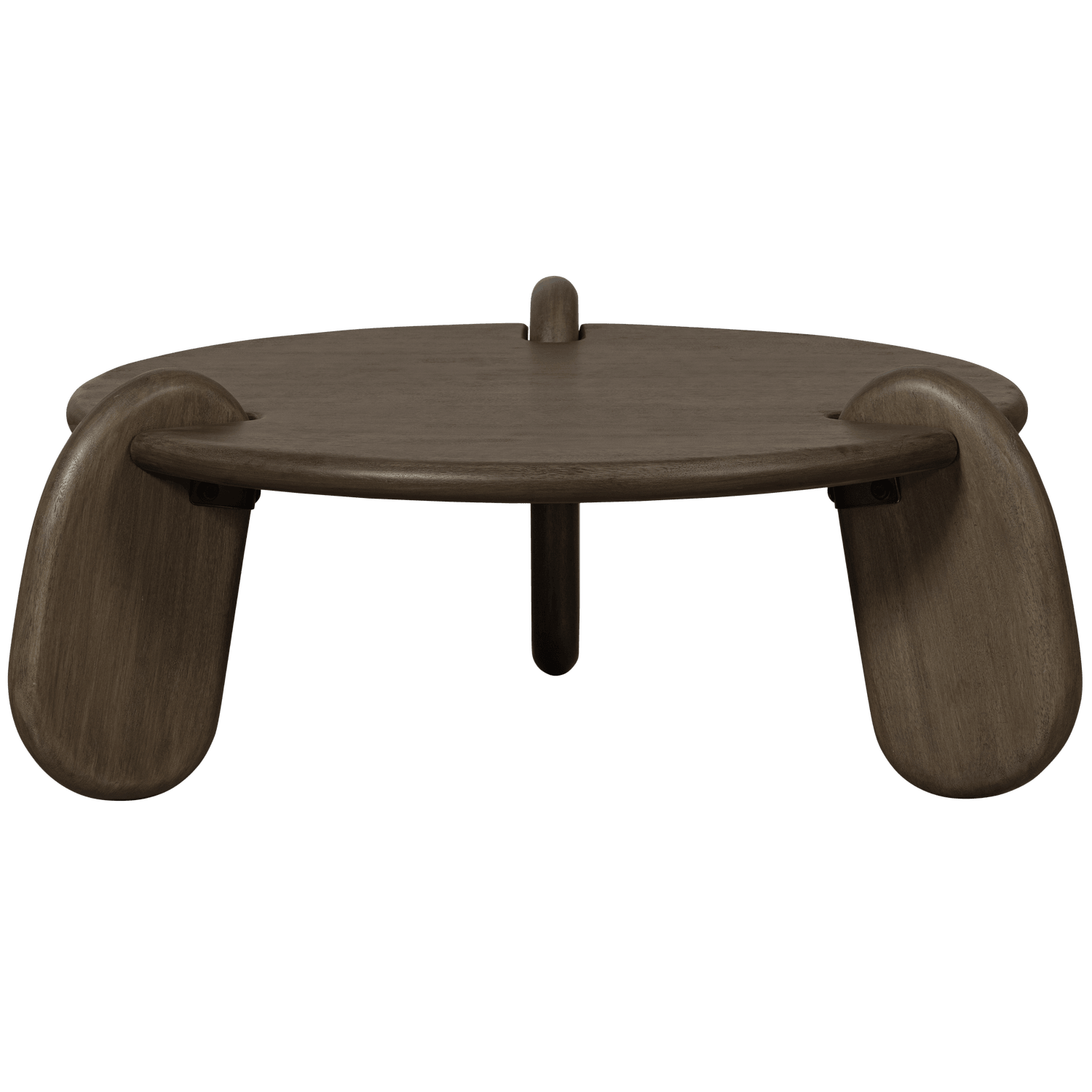 IMBUE COFFEE TABLE MANGO WOOD WALNUT - PARIS14A.RO