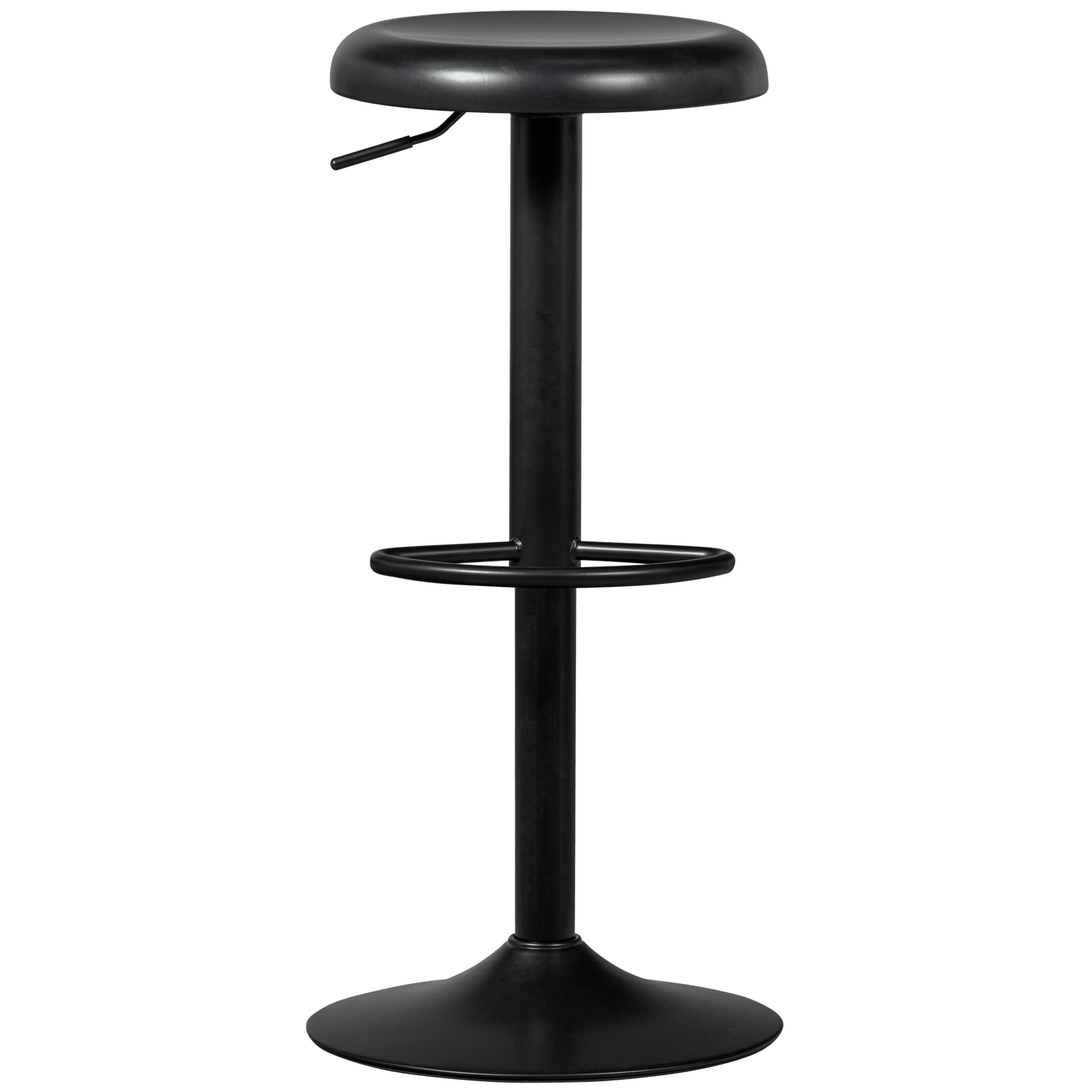 ISAAC BAR STOOL METAL BLACK - PARIS14A.RO