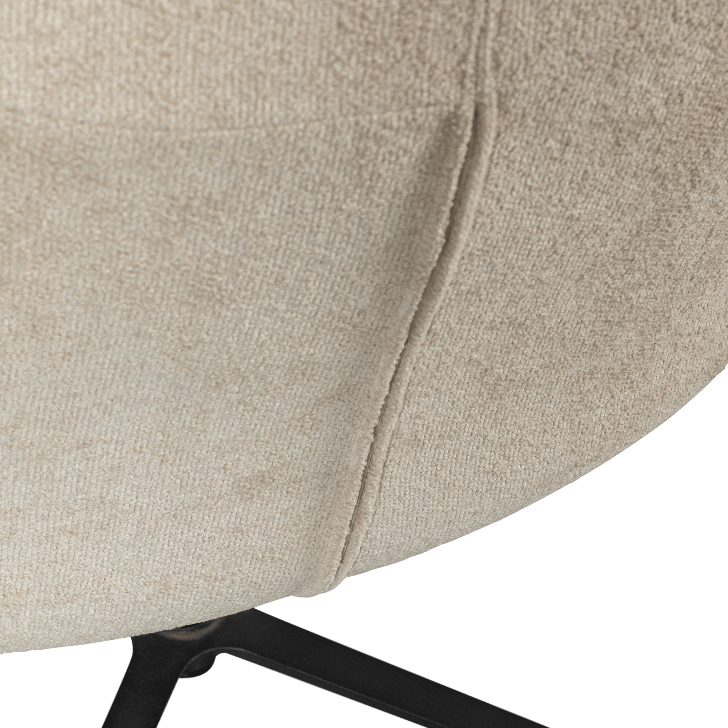 JOB SWIVEL ARMCHAIR BOUCLÉ SAND - PARIS14A.RO