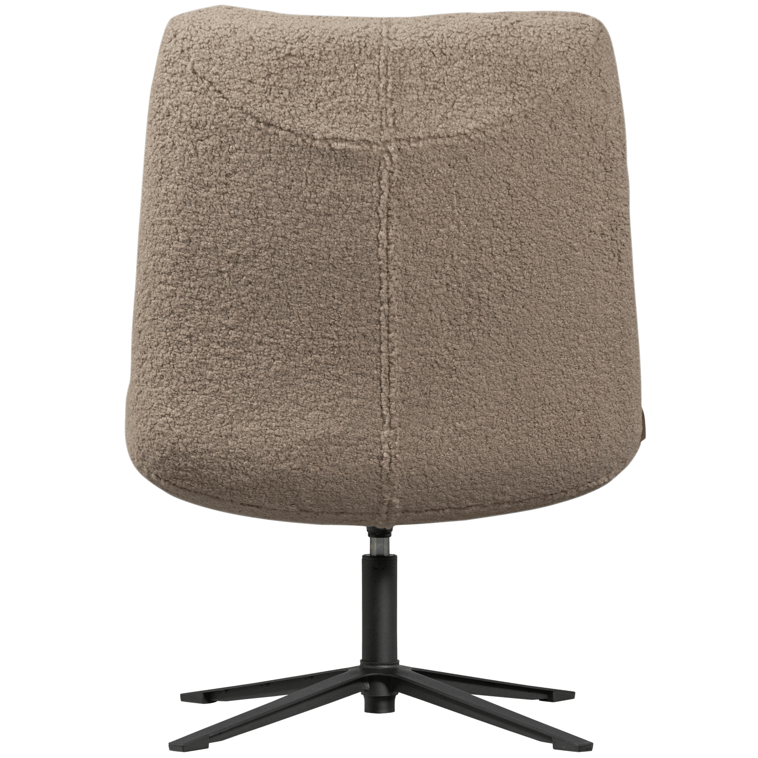 JOB SWIVEL ARMCHAIR TEDDY TAUPE - PARIS14A.RO
