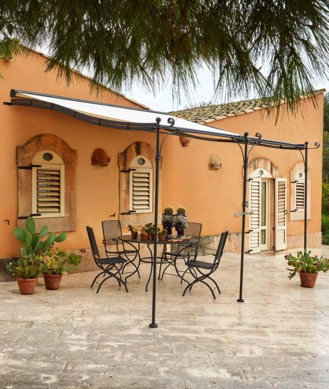 Kit pentru acoperire glisanta pentru pergola curbata atasata Solaire - Unopiù - PARIS14A.RO