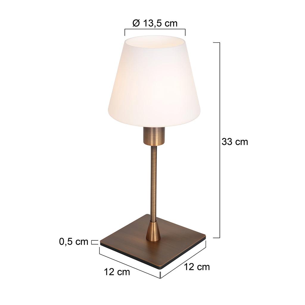 Lampă de masă Ancilla 3100BR Bronz - PARIS14A.RO