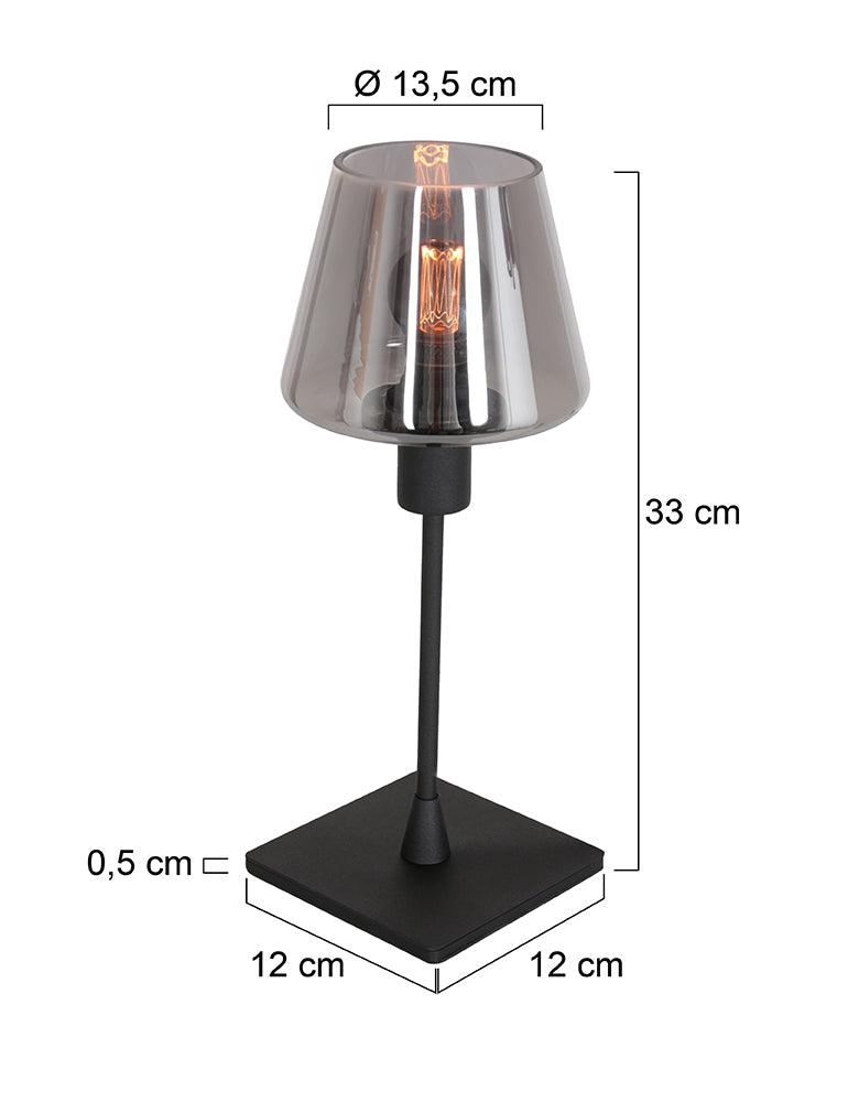 Lampă de masă Ancilla 3102ZW Negru - PARIS14A.RO