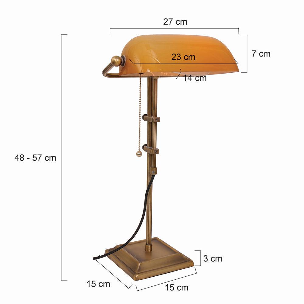 Lampă de masă Ancilla 7735BR bronz - PARIS14A.RO