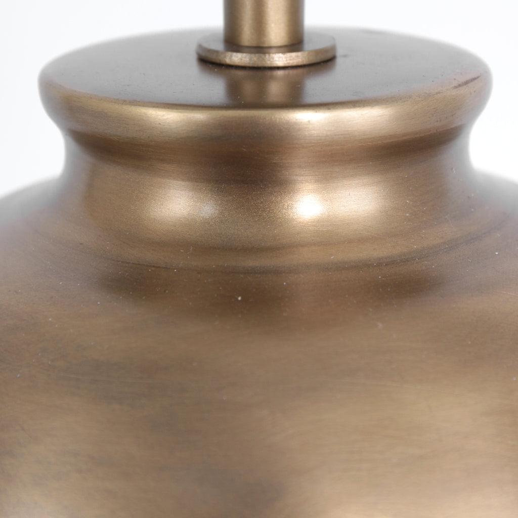 Lampă de masă Brass 3308BR+K1068ZS Bronz-Velvet Albastru - PARIS14A.RO